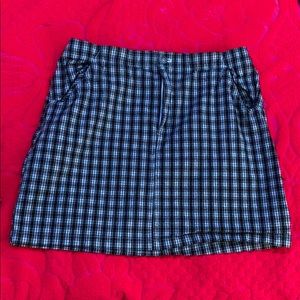 ultra high rise hollister skirt